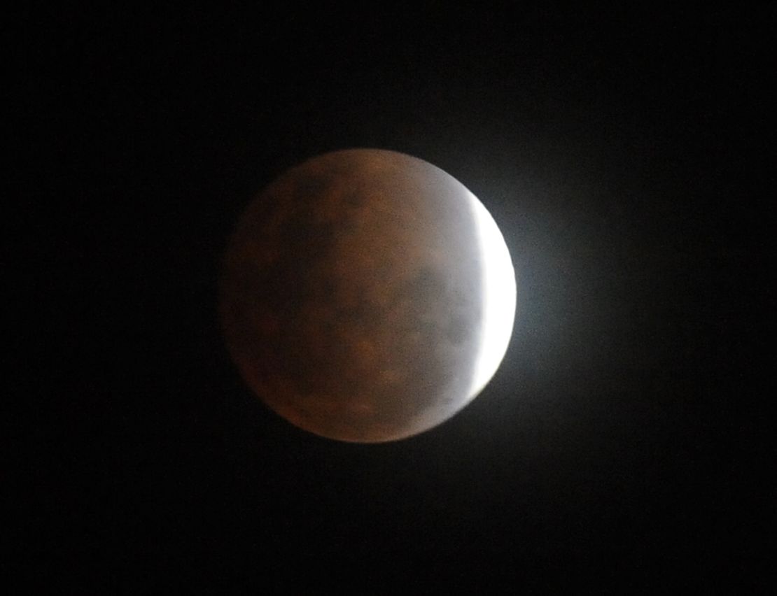 Lunar eclipse Manila