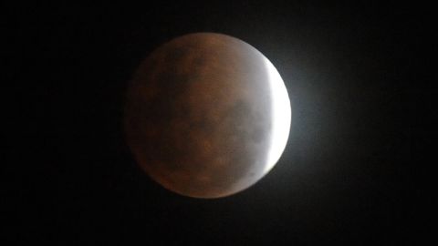 Lunar eclipse Manila