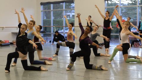Dancers at Carolina Ballet rehearse for this year's production of "The Nutcracker."