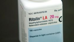 A bottle of Ritalin sits on the counter of the Post Haste Pharmacy And Surgical Store on June 16, 2003 in Hollywood, Florida. 