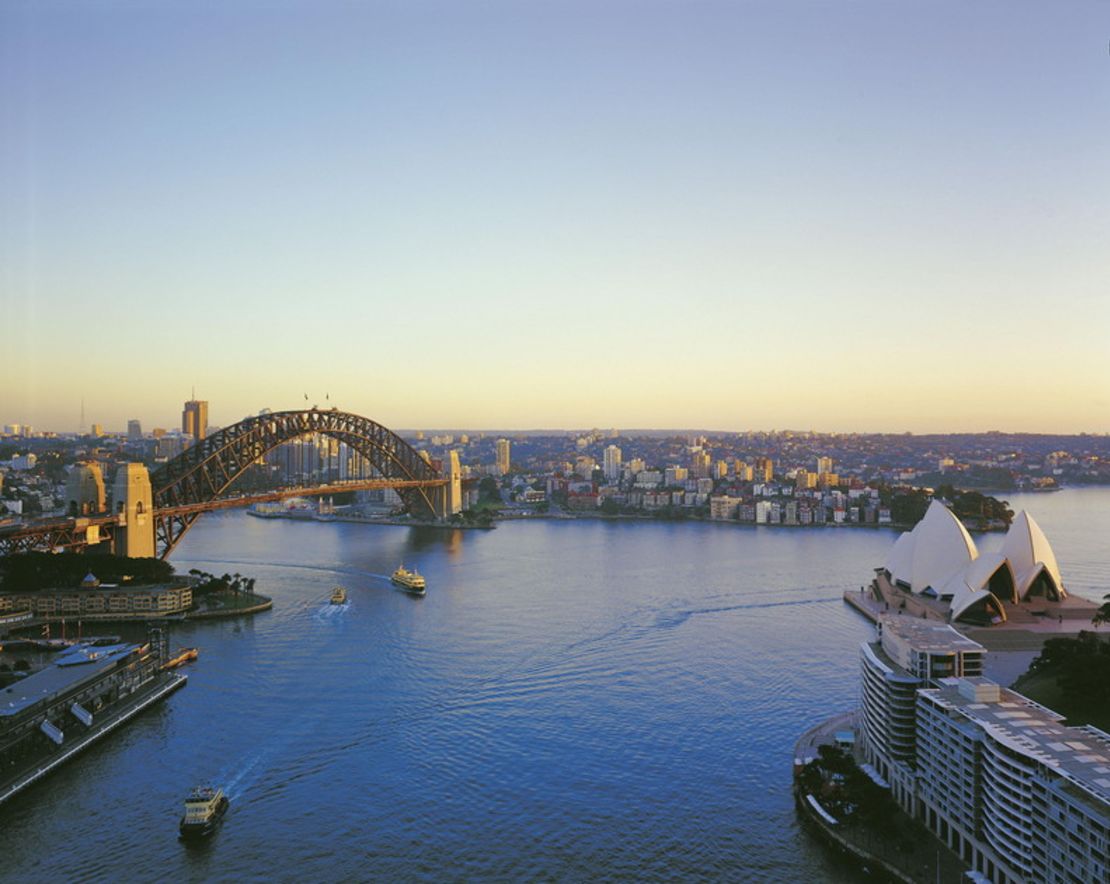 Boat journeys around Sydney Harbour are popular among tourists.