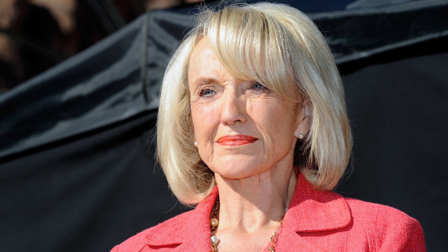 Gov. Jan Brewer said she stands "with the majority of Americans" who she says oppose taxpayer-funded abortions.