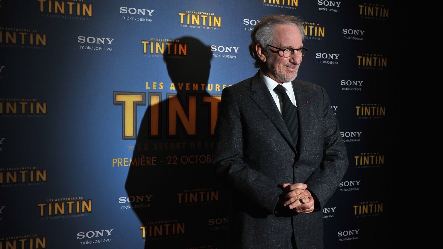 Steven Spielberg attended 'TINTIN: The Secret Of The Unicorn' premiere at Le Grand Rex  in 2011 in Paris, France.
