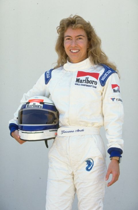 Giovanna Amati was the last female driver to enter a grand prix. The Italian failed to qualify for the first three races of 1992 season while representing the Brabham team.