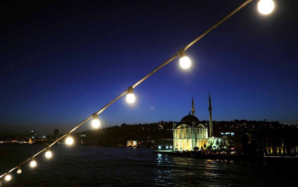 Celebrate across two continents on the Bosporus in Istanbul, Turkey.