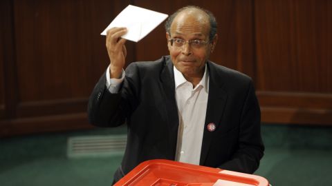 Moncef Marzouki has been sworn in as Tunisia's new president. He is well-known for his firebrand style and his opposition to the old regime.