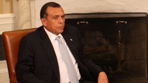  President Porfirio Lobo says he is committed to improving  the security climate in Honduras