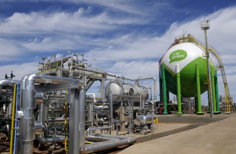 The company's existing green plant in the southernmost state of Rio Grande do Sul is the first of its kind, says corporate marketing director Frank Alcantara.