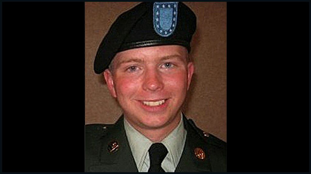 Pvt. Bradley Manning, 24, is charged with 22 counts of violating military code, ranging from theft to aiding the enemy.