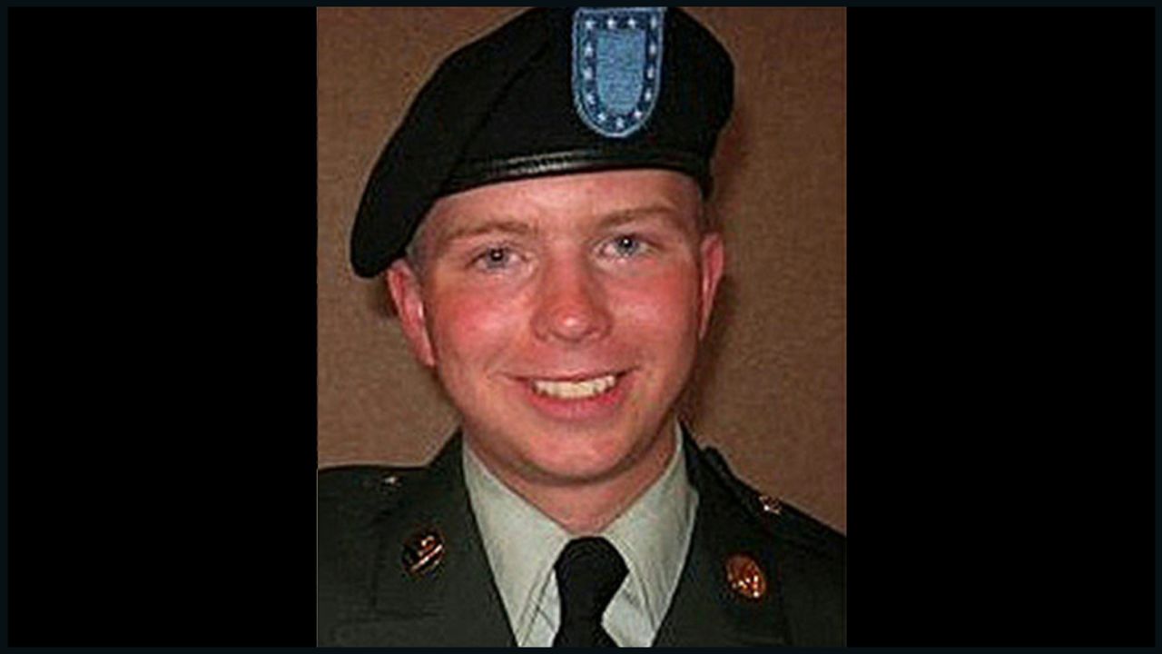 An official military photo of Bradley Manning who is facing 22 charges including aiding the enemy.