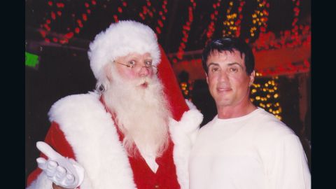 Brady White never imagined meeting Sylvester Stallone when he first, out of desperation, became Santa.