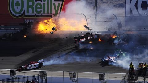 The horrific crash at Las Vegas Motor Speedway on October 16 claimed the life of England's Dan Wheldon