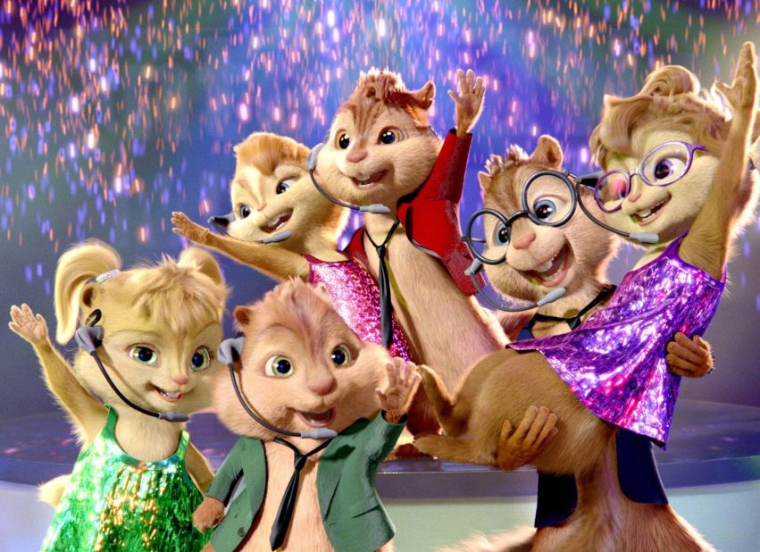 The long-running animated franchise starring Alvin, Simon and Theodore has gone by many names since the singing chipmunks became a novelty act in the 1950s. Jason Lee starred alongside the musical bunch in 2007's live-action "Alvin and the Chipmunks." "The Squeakquel" and "Chipwrecked" hit theaters in 2009 and 2011, respectively. 