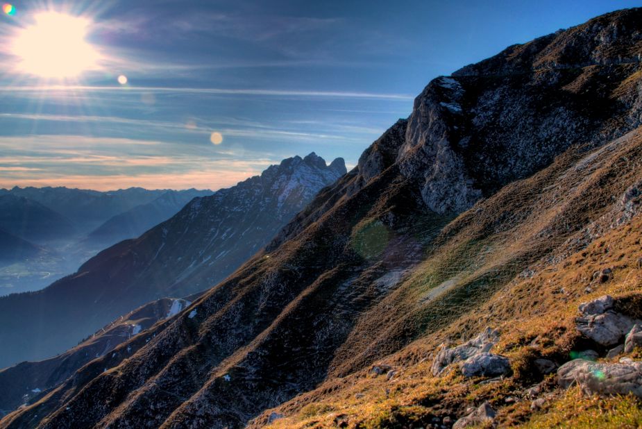 Ryan Duckwitz snapped this shot while hiking around Nordkette Mountain, above Innsbruck.