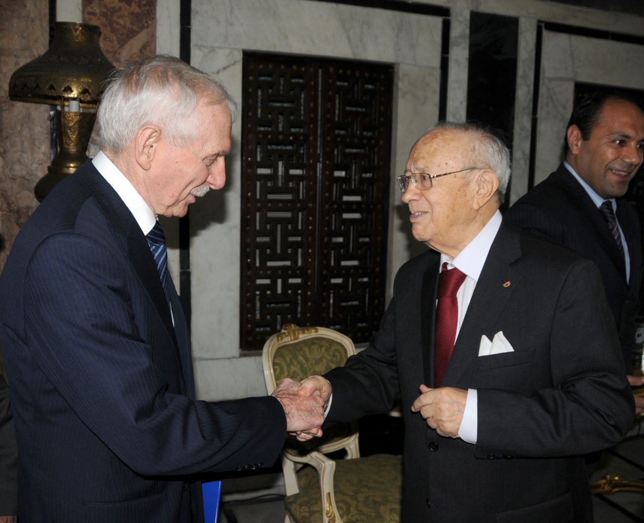 Tunisian President Beji Caid Essebsi is 88. His presidency follows a term as Prime Minister, a role he took following the revolution in the country which sparked the Arab Uprising across the Middle East.
