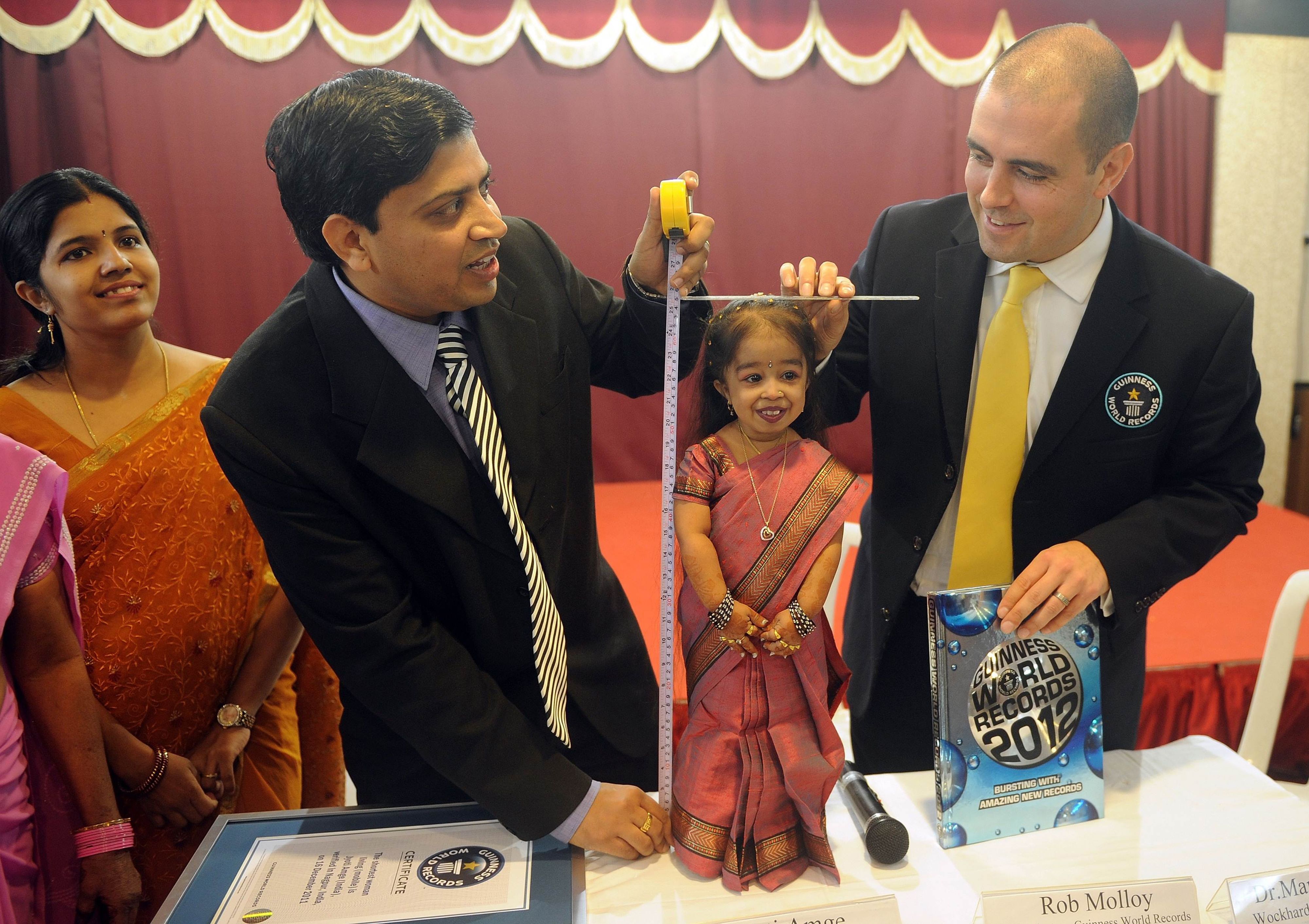 18-year-old in India named world's shortest woman