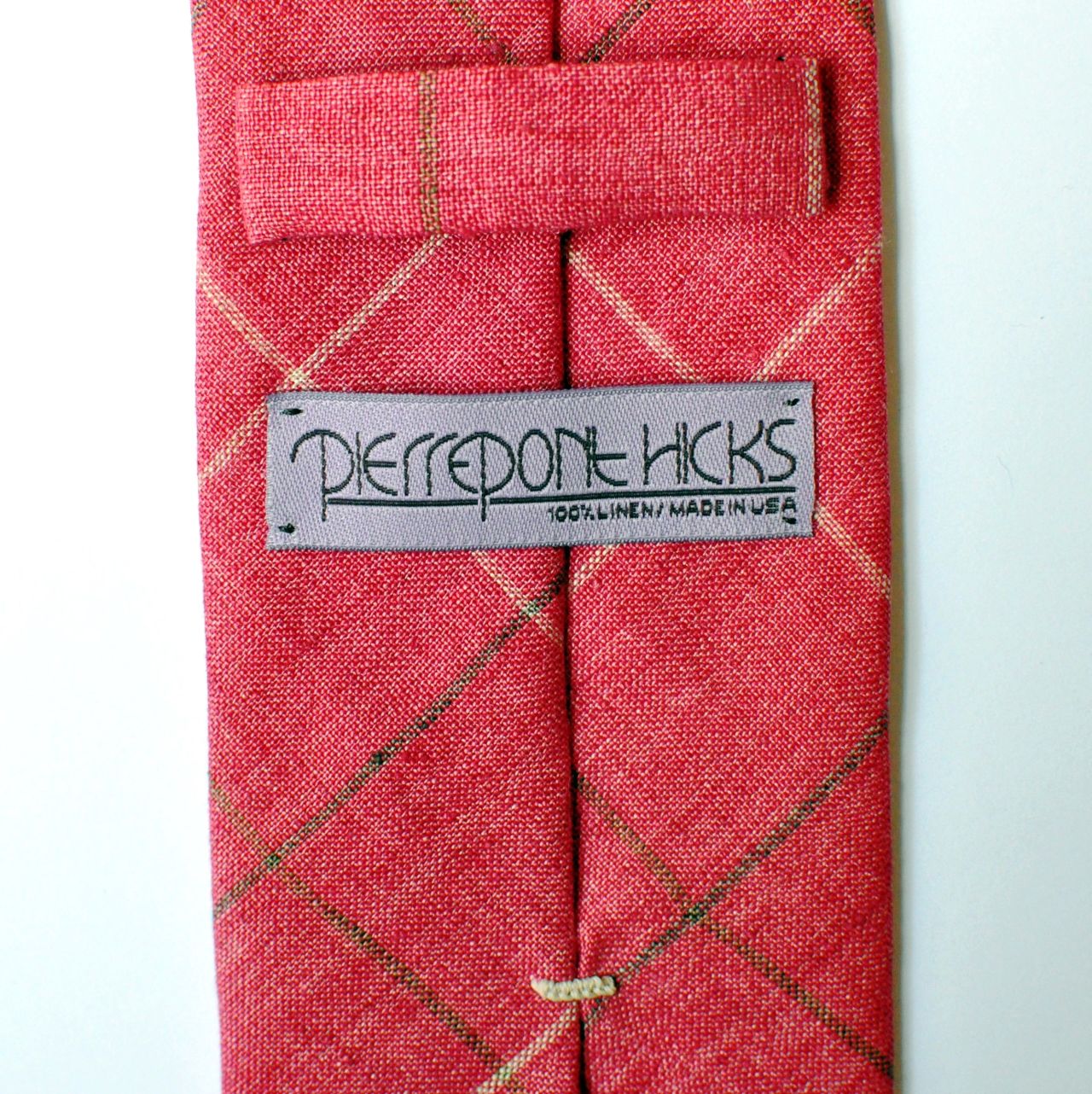 Pierrepont Hicks began as a way for Katherine McMillan to bring in extra income when she was pregnant. Now, it's a full-time labor of love backed by a commitment to manufacturing in the U.S. The name is synonymous with simple yet elegant ties and bowties.