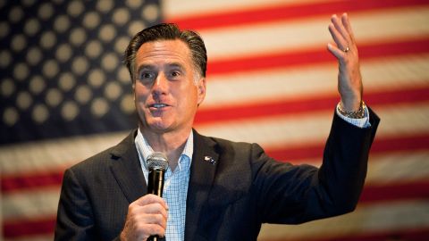 Republican presidential candidate Mitt Romney addresses a town hall meeting Saturday in Charleston, South Carolina