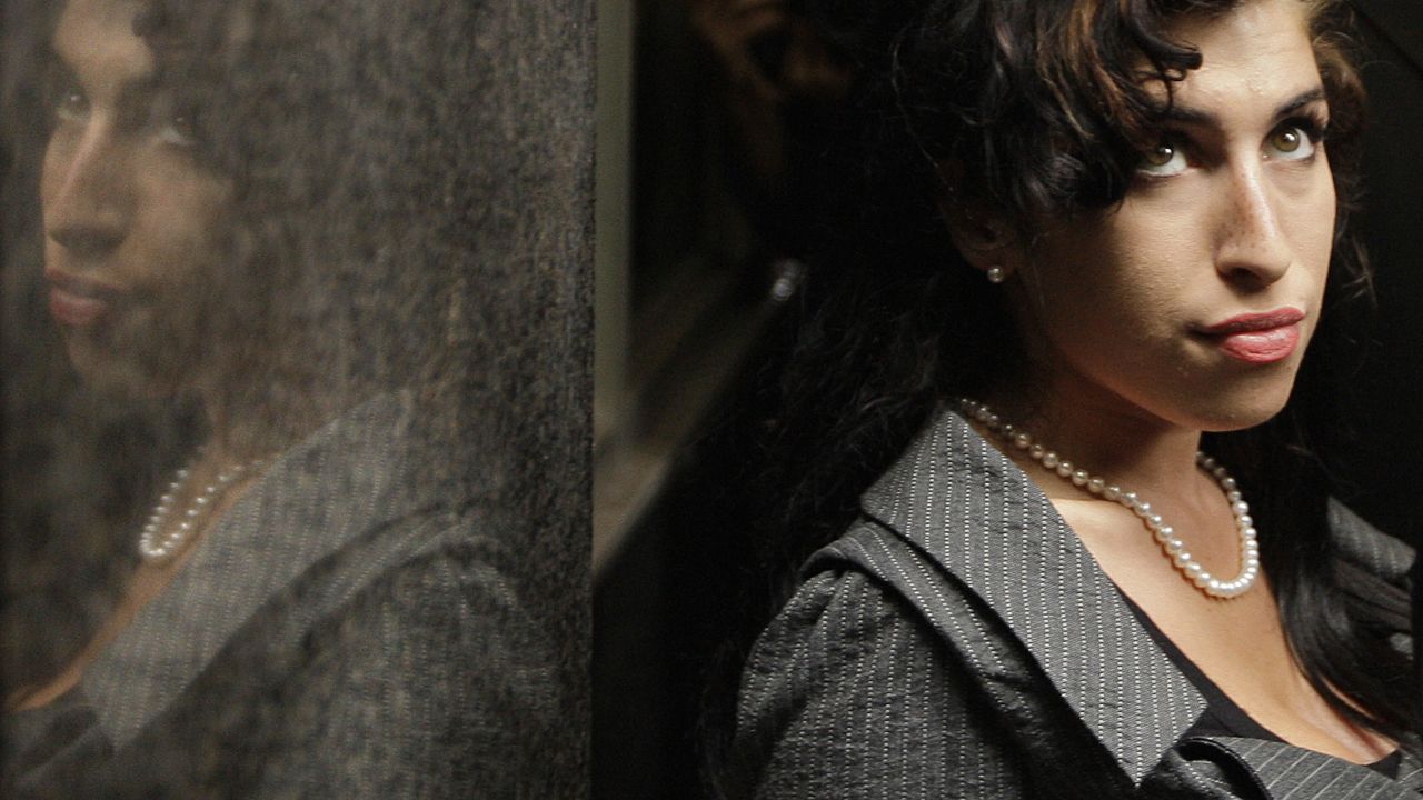 Amy Winehouse outside Westminster Magistrates Court in London on July 23, 2009.