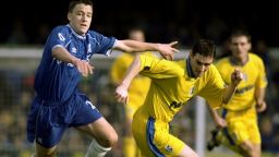 John Terry made his Chelsea debut as a substitute against Aston Villa in 1998. After a short loan spell with second-tier Nottingham Forest, Terry established himself in the Chelsea first team during the 2000-01 English Premier League season.