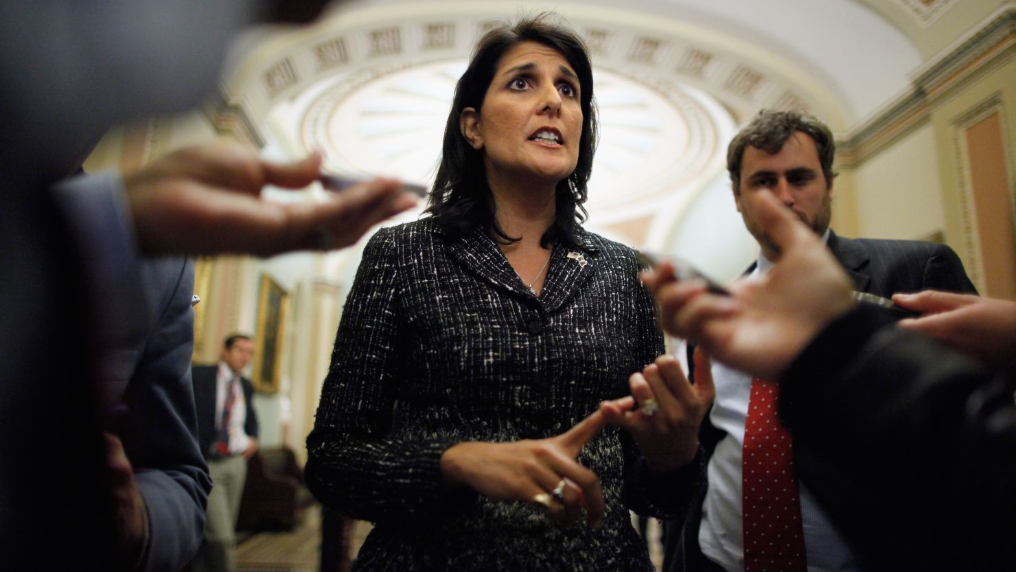 South Carolina Gov. Nikki Haley signed the state's anti-illegal immigration law on June 27.