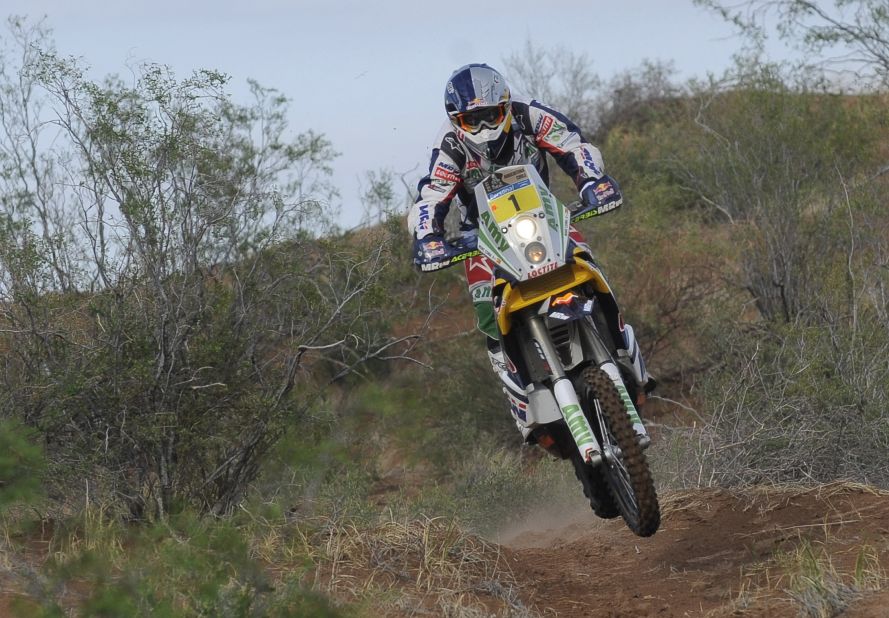Marc Coma is no stranger to success in the Dakar. The Spaniard's 2011 motorbike victory, riding for KTM, was his third in the rally, adding to triumphs in 2006 and 2009.