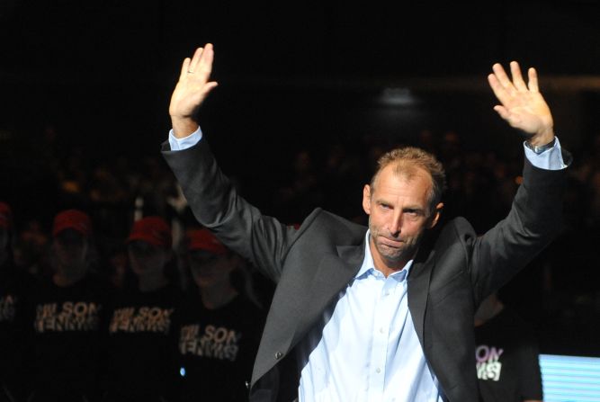 Thomas Muster finally retired at the age of 44 after losing in the first round of his home event in Vienna in October 2011.  