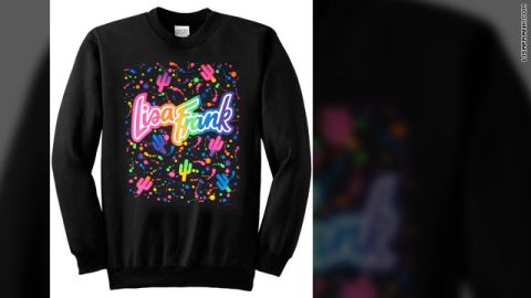 Lisa Frank, popular in the '90s, now sells clothing, some of which is available in adult sizes.