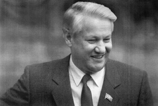 1990: As anti-Moscow unrest gathers in Soviet states, Boris Yeltsin is elected parliamentary president. He later quits the Communist Party. Gorbachev, meanwhile, faces resistance.