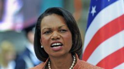 Former U.S. Secretary of State Condoleezza Rice speaking in Budapest in 2011.