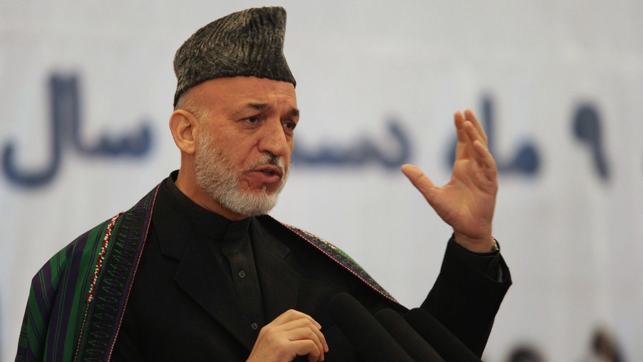 Afghan president Hamid Karzai has said the government cannot hold talks until the Taliban identifiy a representative for negotiations.