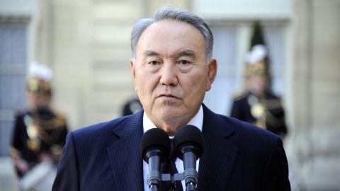 Kazakhstan's President Nursultan Nazarbayev said stability is the main condition for the country's success (file photo).