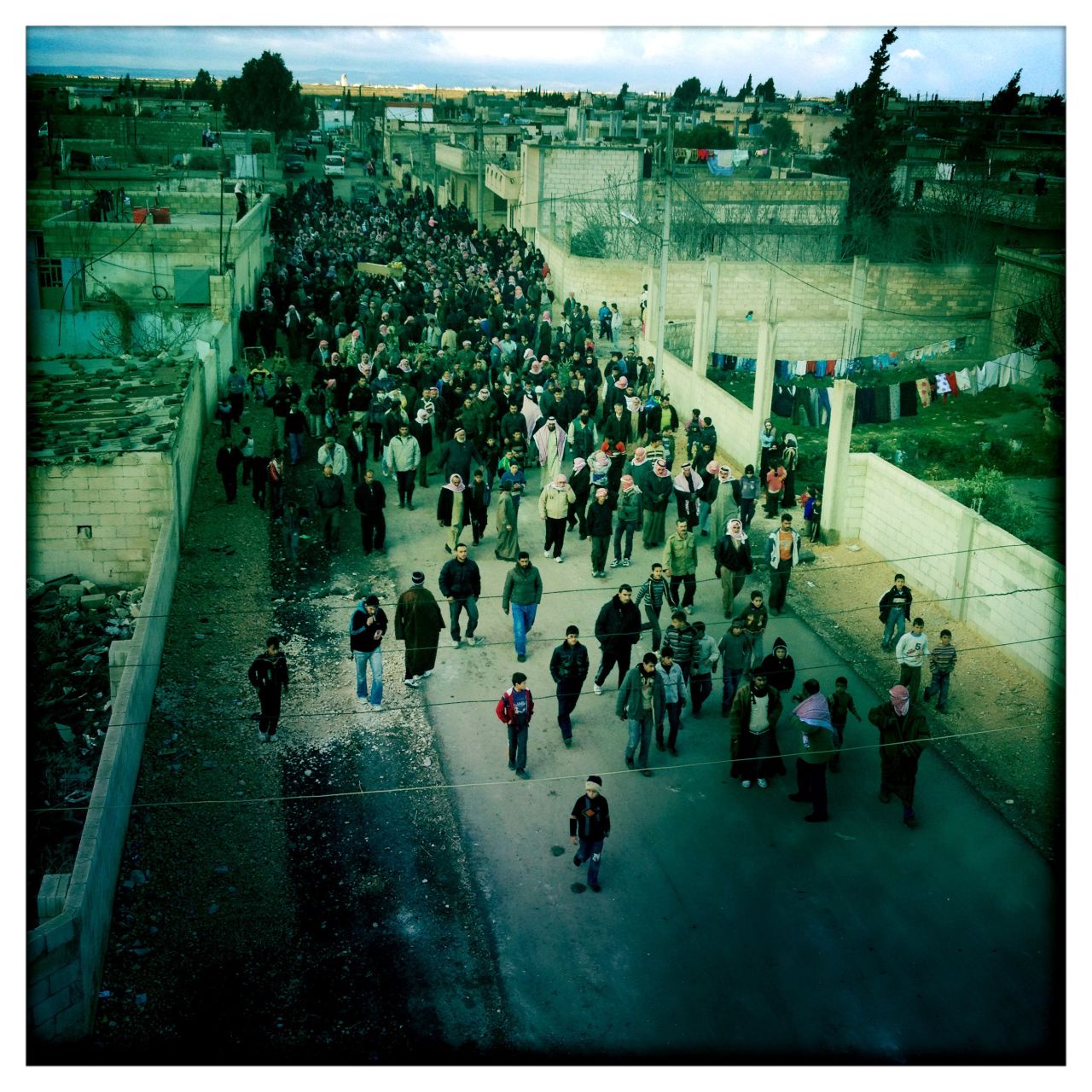 The funeral procession continues for "Malik" in Dar al-Kabira.