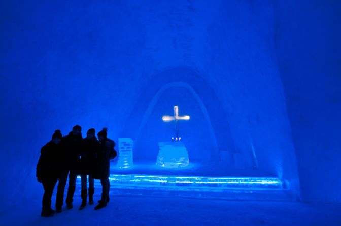 The snow church is in southern Germany, near the Czech border.