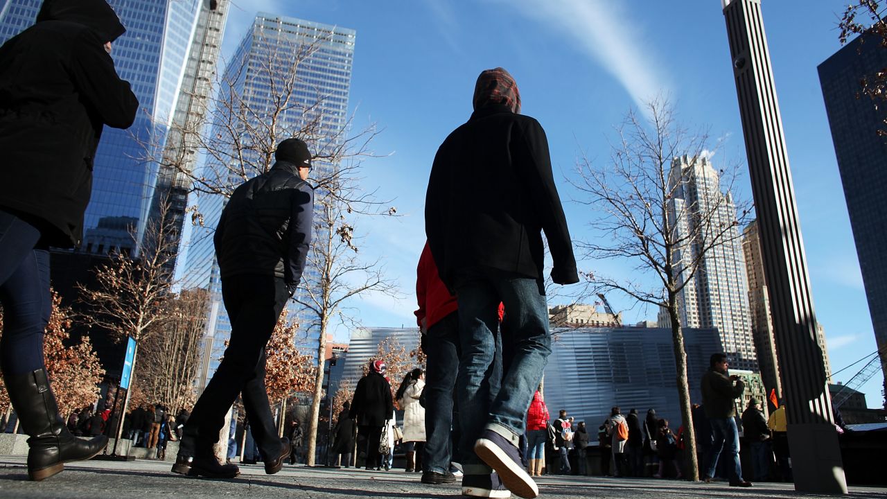 Over 1 million people have visited the September 11 memorial in New York, officials announced Thursday.