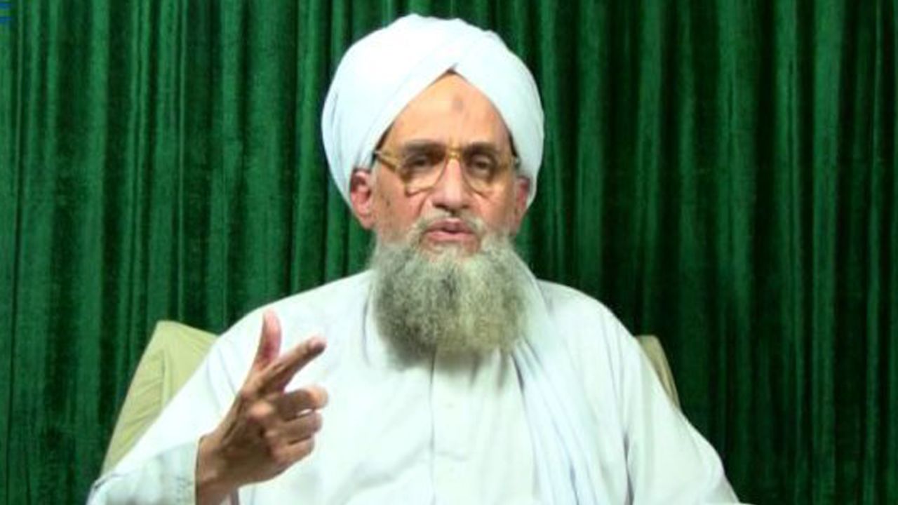 This still image from video shows Ayman al-Zawahiri appearing in an al Qaeda video released October 11.