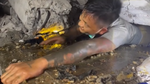 Rescuers are desperately searching for survivors after Myanmar's deadly 7.7 magnitude earthquake toppled buildings as far away as the Thai capital Bangkok.
