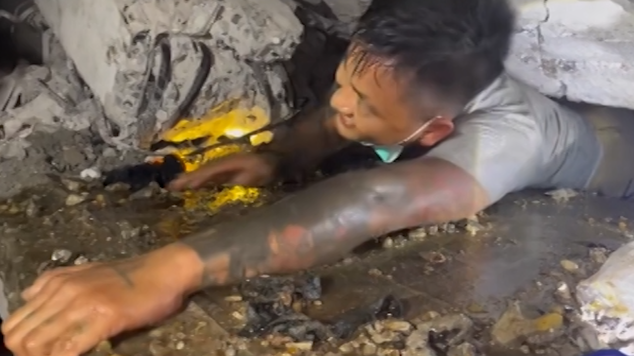 Rescuers are desperately searching for survivors after Myanmar's deadly 7.7 magnitude earthquake toppled buildings as far away as the Thai capital Bangkok.