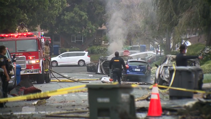 Business jet crash in San Deigo neighborhood leaves multiple people dead, officials say | CNN