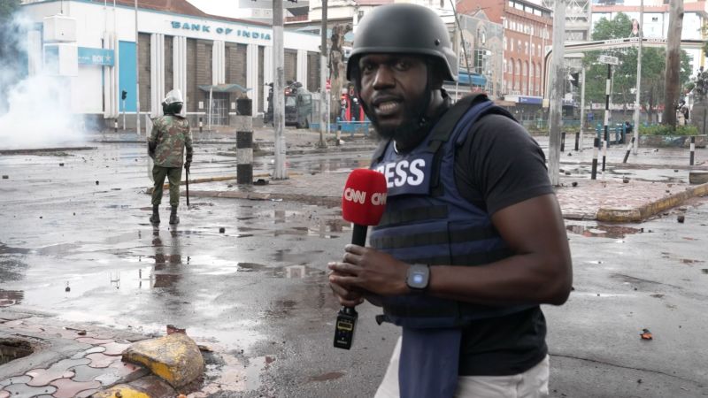 VIDEO: Kenyans in Nairobi protest police brutality
