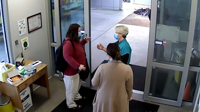 Video: Court evidence shows Australian woman discharging herself from hospital