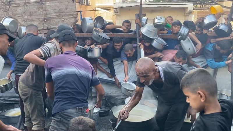 Video presentations dire hunger disaster in Gaza | The Gentleman Report