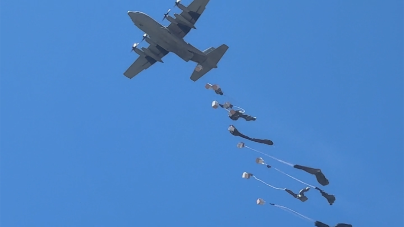 ‘This is considered death, not aid or food’: People in Gaza react to Israel airdropping aid packages