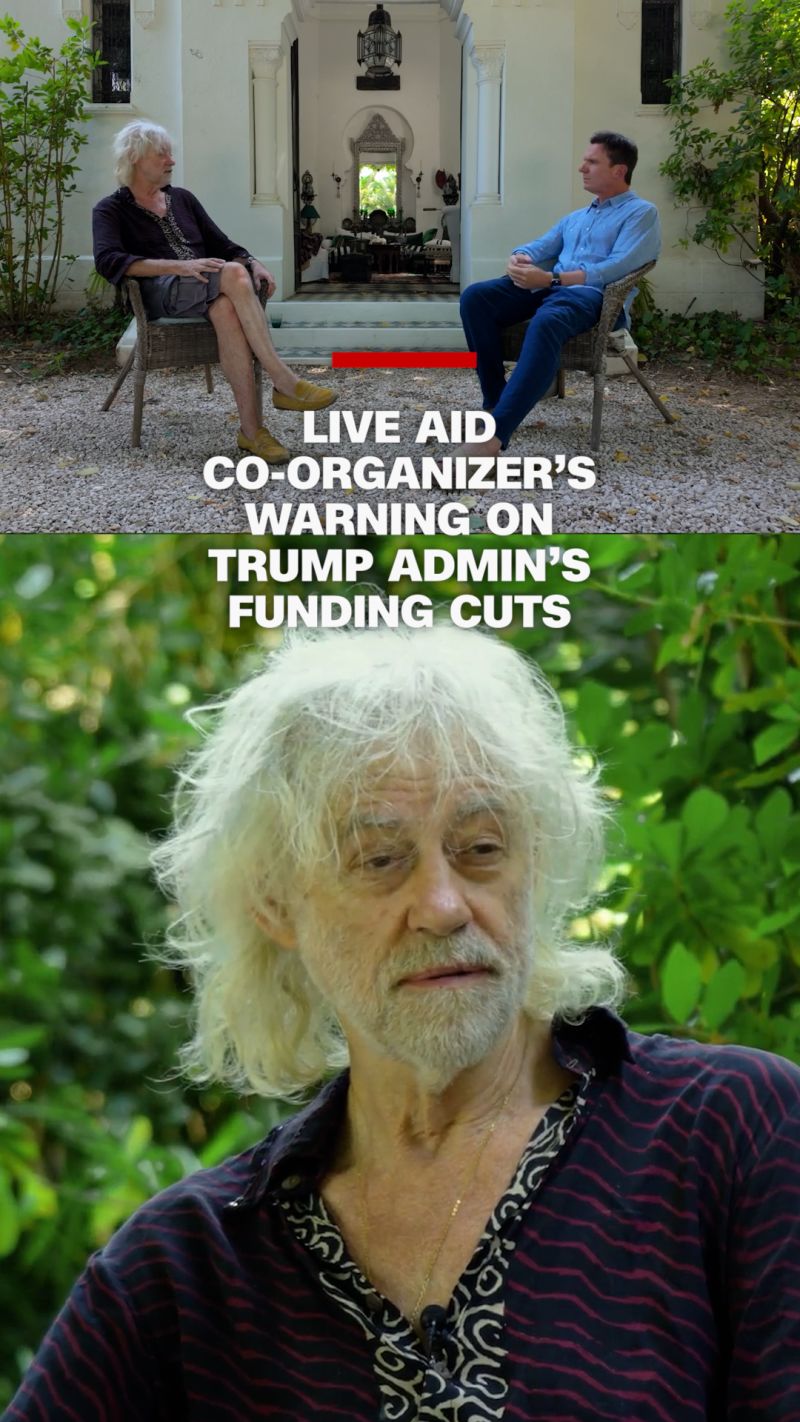 Live Aid Co Organizer S Warning On Trump Admin S Funding Cuts CNN 113287 Geldof Live Aid Vrtc Thumb Fonted