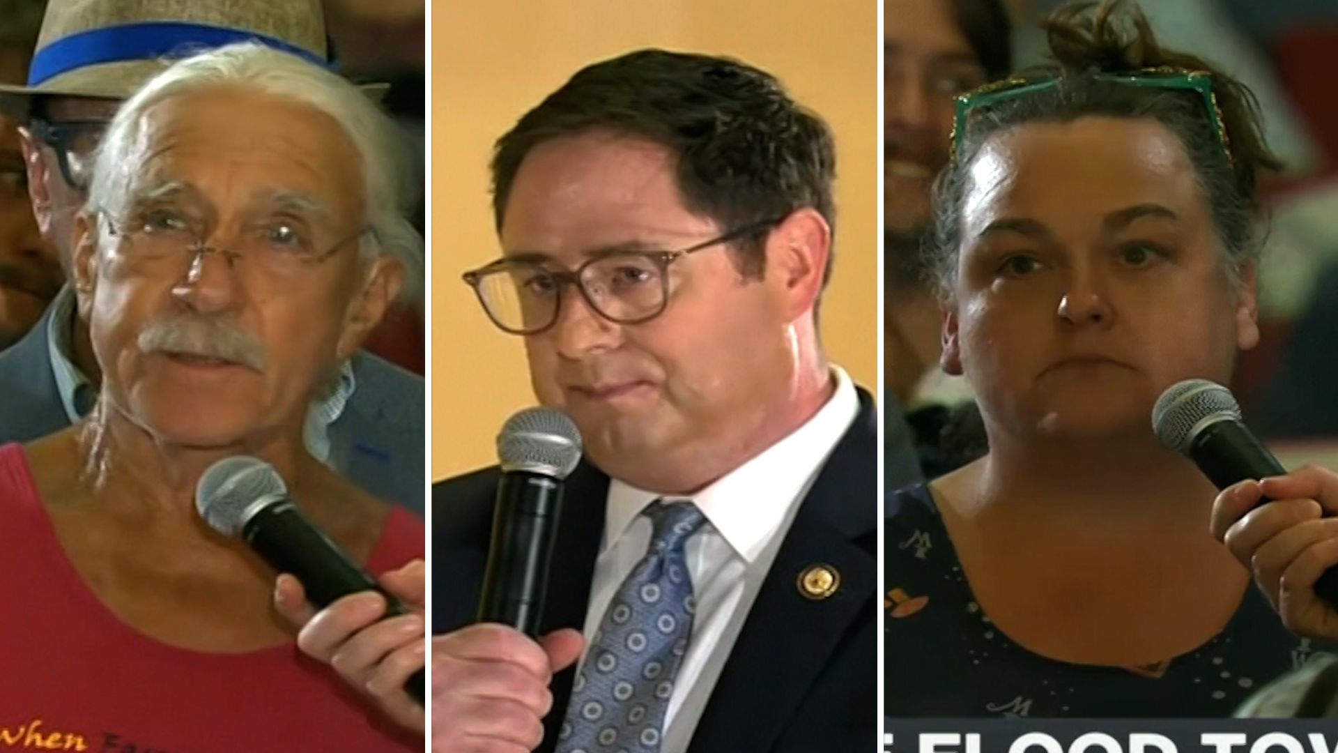 ‘How much does it cost for fascism?’: Tensions erupt at Nebraska GOP congressman’s town hall
