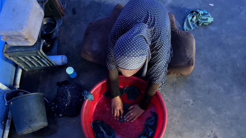 Women in Gaza say getting their period feels like ‘public scandal’ without proper supplies