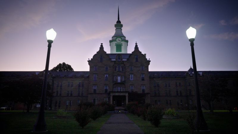 This asylum from 1864 still stands. Tour guides swear some patients never left