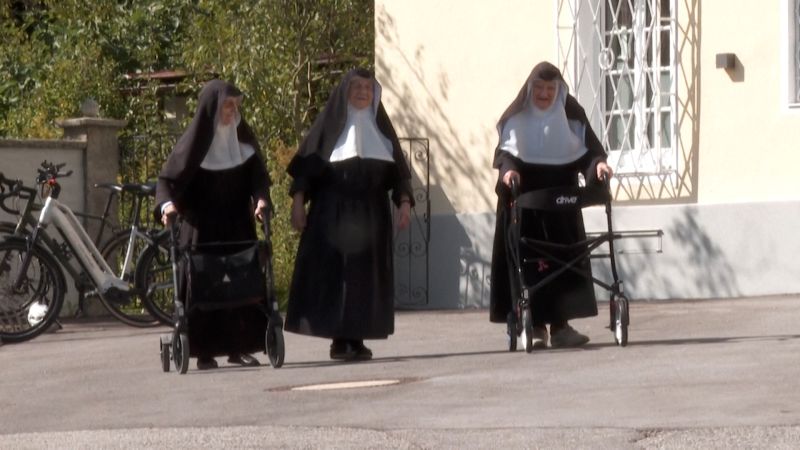 Elderly nuns break into former convent