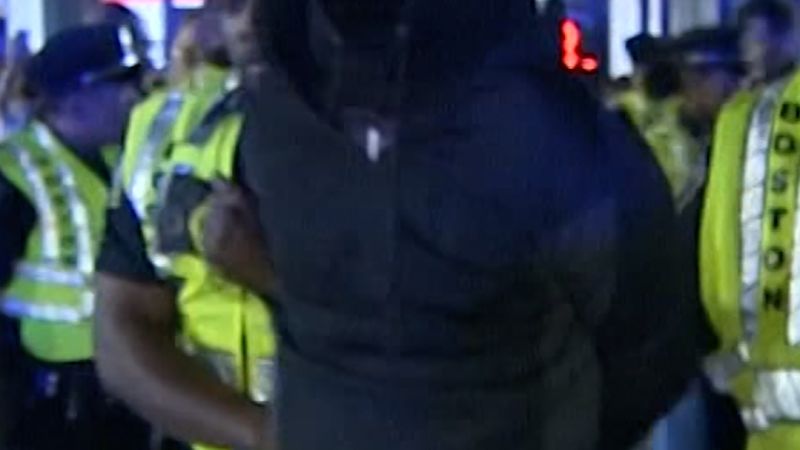 Clashes at Boston protest lead to arrests and injuries