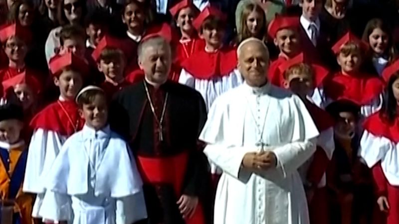 Chicago kids meet Pope after viral mock conclave